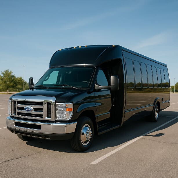 Charter Bus Rental Jackson 18 Passenger Minibus