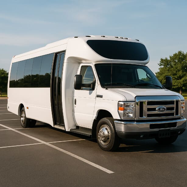 Charter Bus Rental Jackson 20 Passenger Minibus