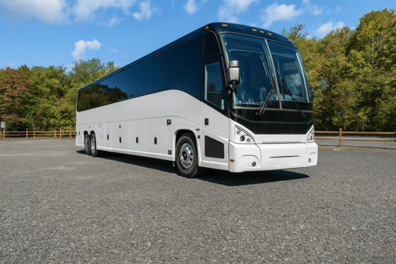 Charter Bus Rental Jackson 56 Passenger Charter Bus